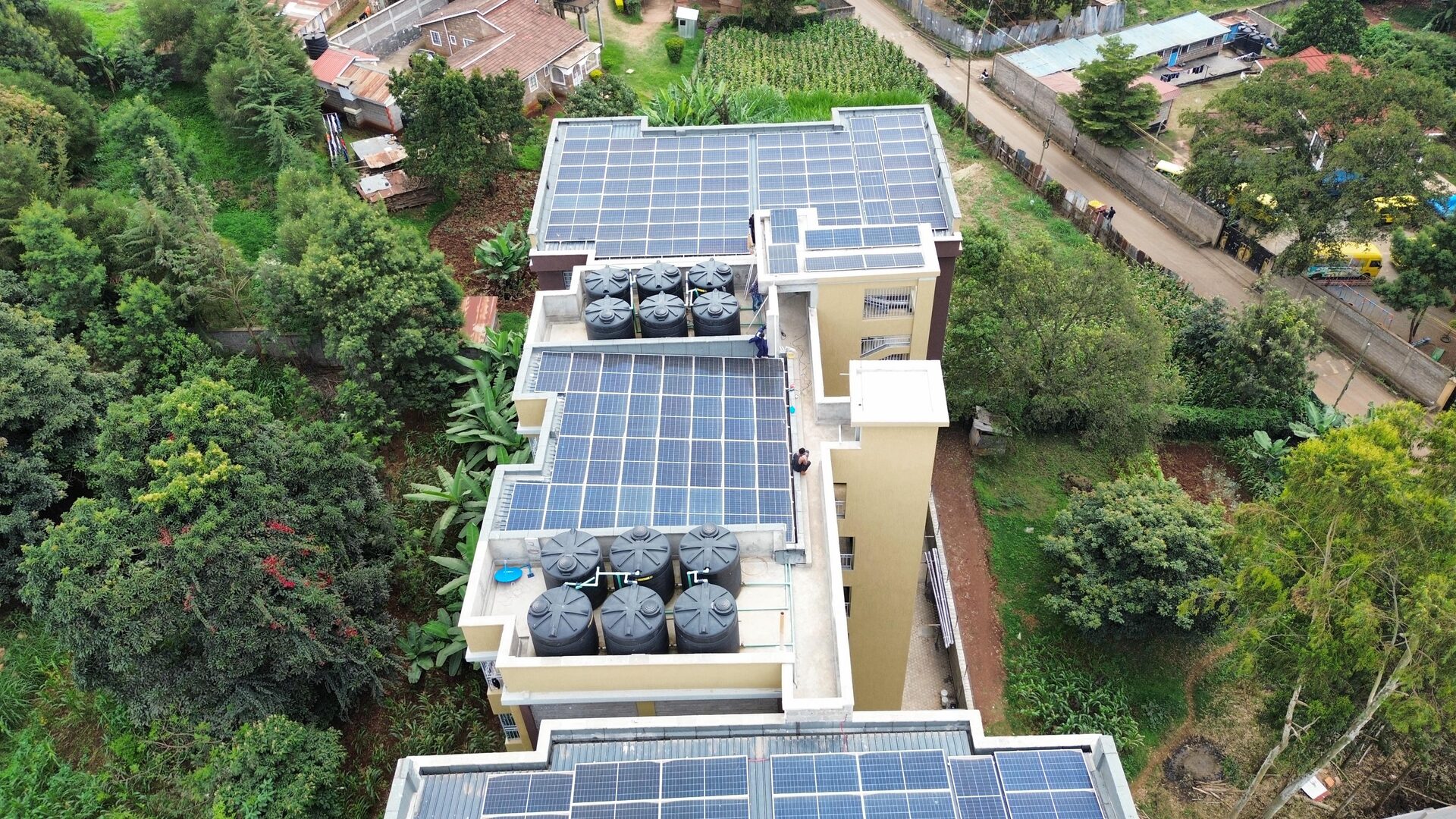 Rooftop solar panels Nairobi