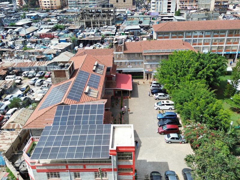 Rooftop solar panels Nairobi